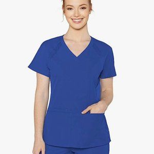 Med Couture Peaches Womens Raglan Top